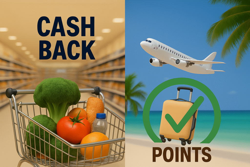 Cashback vs points