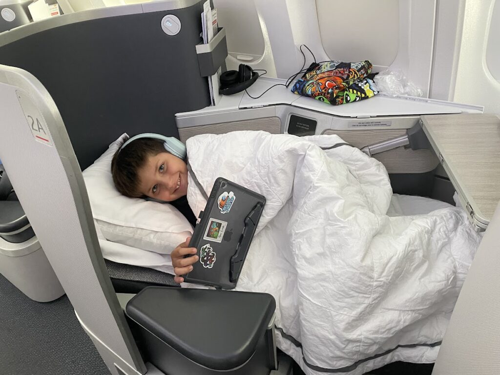 Air Canada Business Class Flight with Aeroplan® Points