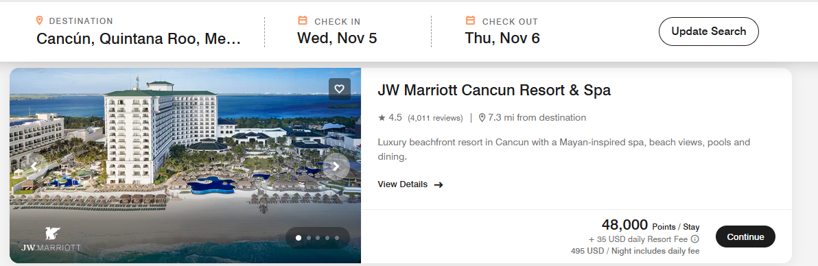 JW Marriott Cancun
