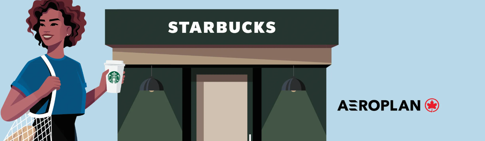 Link Aeroplan and Starbucks