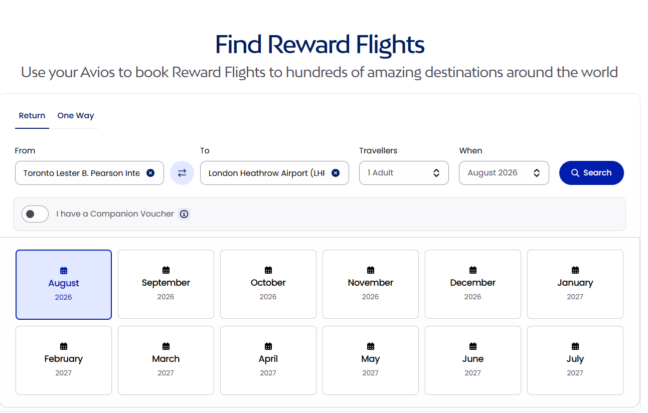 Best Tools to Find Award Flights: Avios Award Search Tool