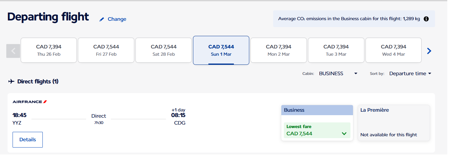 Buy Flying Blue miles 45% dicount