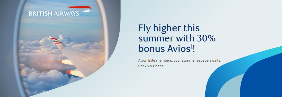 RBC Avion to British Airways Transfer Bonus: 30% Until June 19, 2026