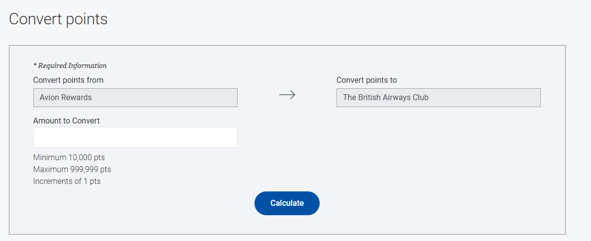 BC Avion to British Airways Transfer Bonus: 30% Until June 19, 2026