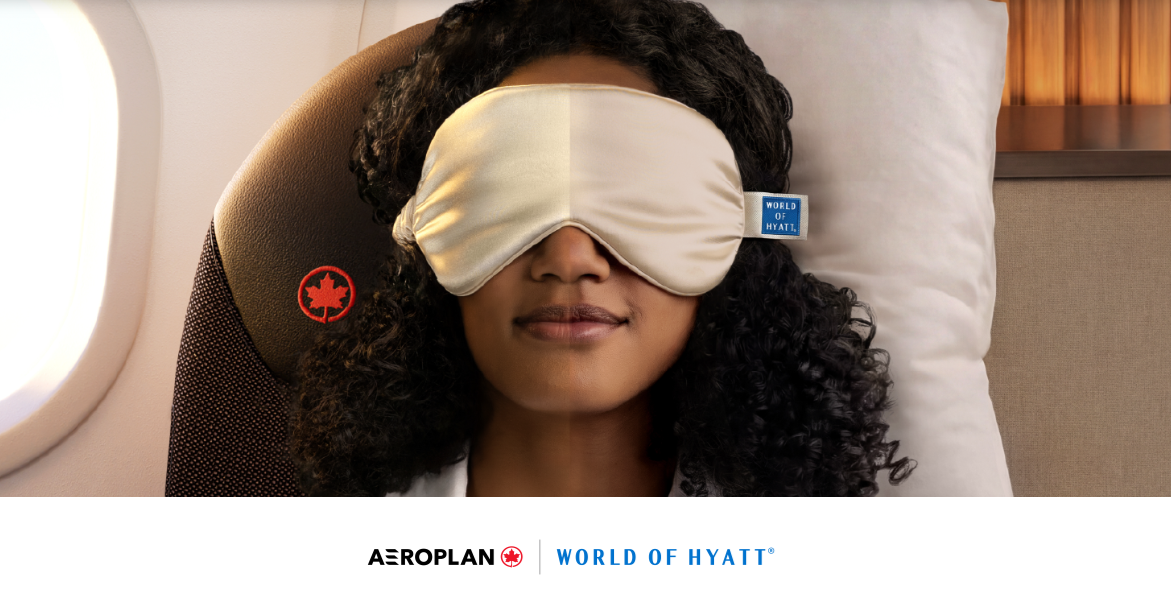 Air Canada Business Class Flight with Aeroplan® Points Aeroplan and Hyatt Partnership
