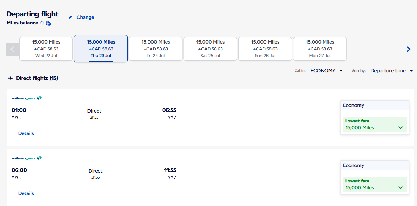 Redeem Flying Blue miles for Air France Business Class Flight Book WestJet Flights with Flying Blue: YYC to YTO