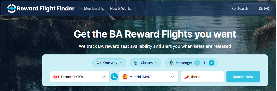 Rewards Finder Iberia Rewards Finder Iberia