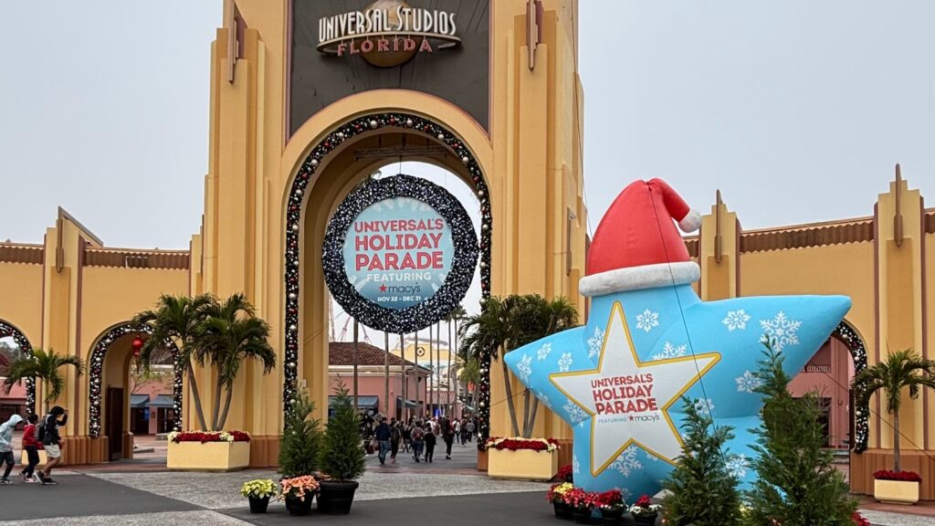 Universal Orlando at Christmas with Points and Card Perks