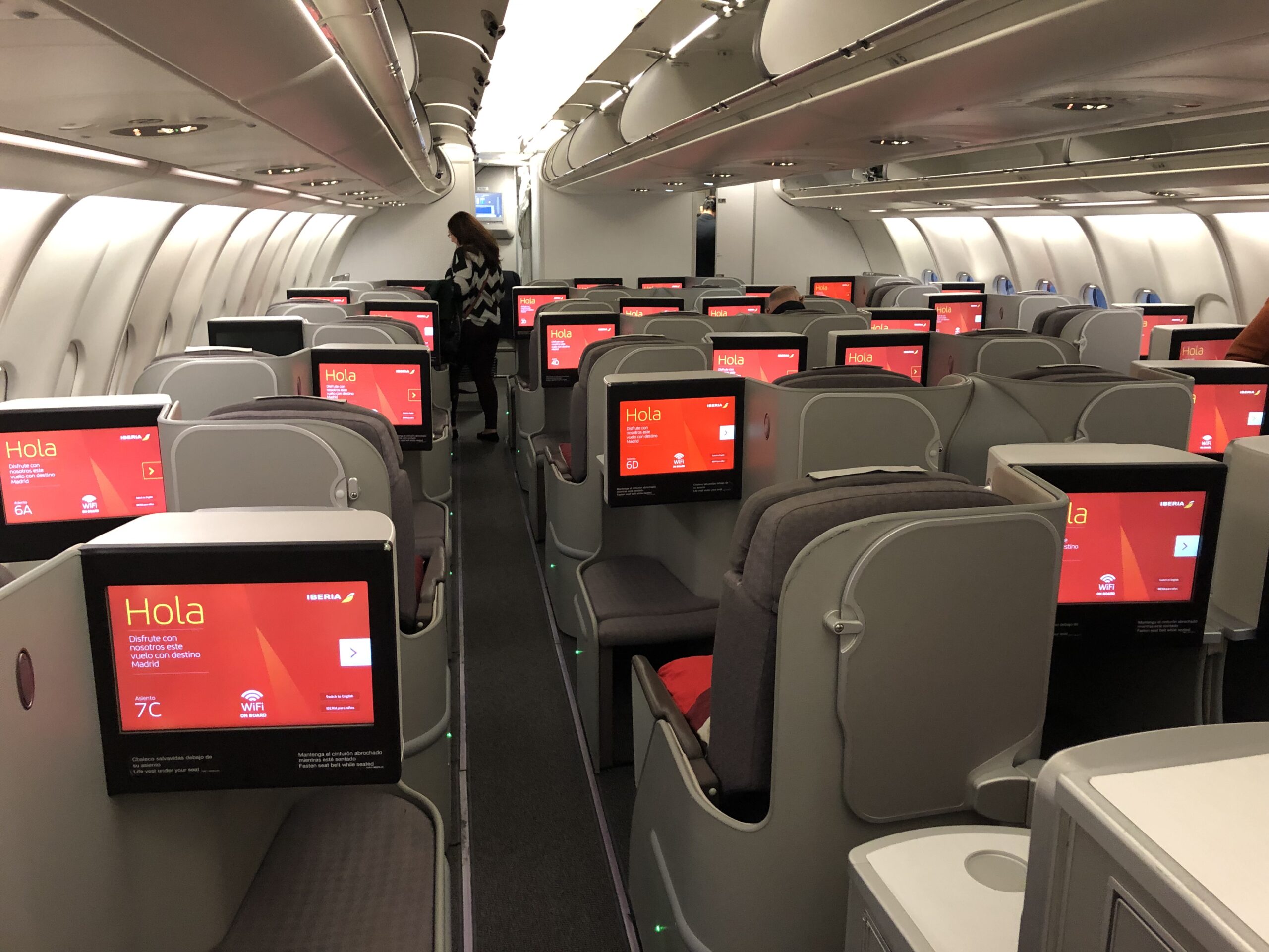 Iberia business class