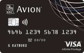 RBC Avion Infinite, the best Avion visa card in Canada
