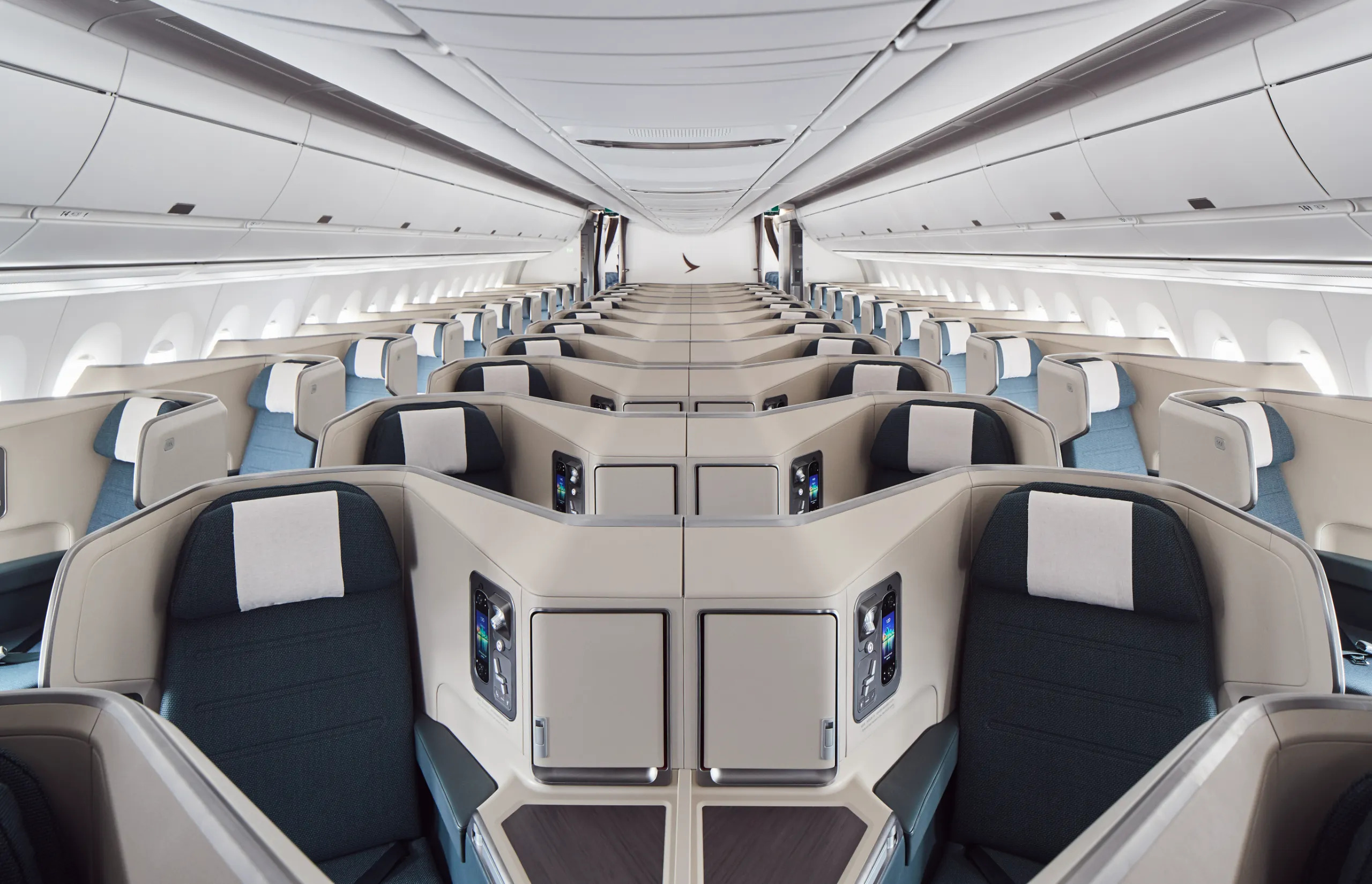 Cathay Pacific business class