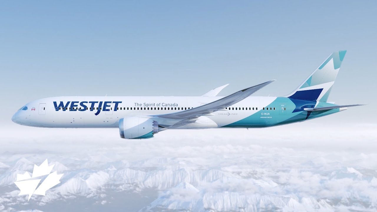 West Jet Plane