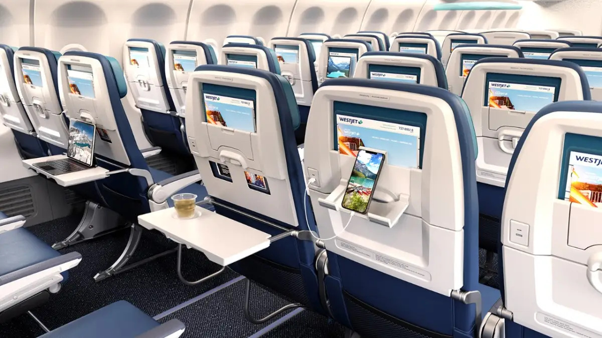 Westjet new seating